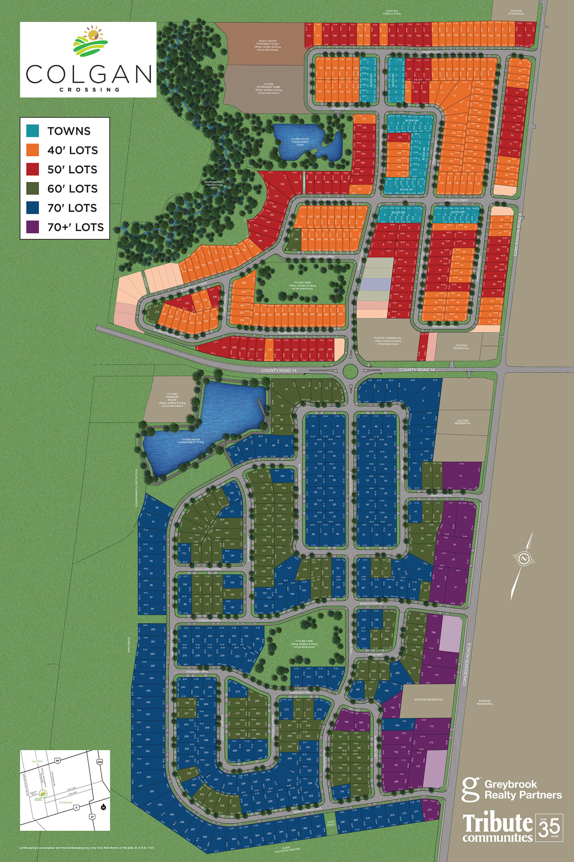 Colgan Crossing — Estate Homes North of Bolton